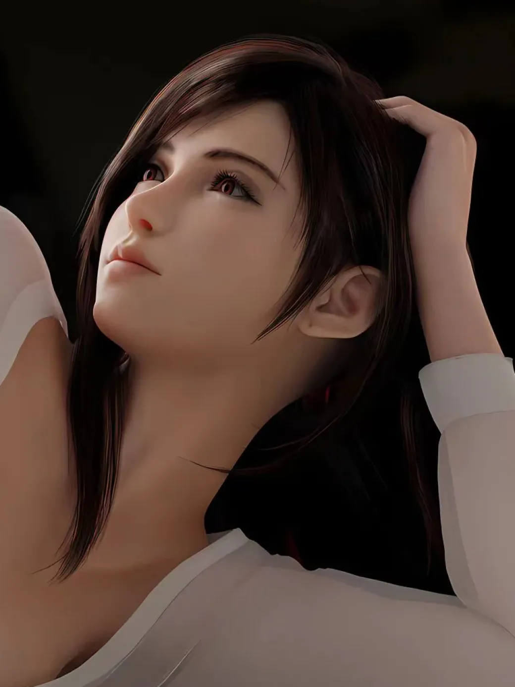 Panjams Ver. Tifa Lockhart Decorative Painting - (FF7) Final Fantasy VII - Xingkong Studio