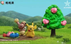 Pecha Berry Tree - Pokemon Resin Statue - Asterism Studio