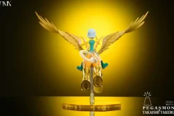 Pegasmon & Takeru Takaishi & Nefertimon & Kari Kamiya - Digimon Resin Statue - DMX Studios