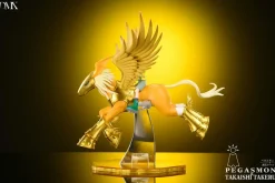 Pegasmon & Takeru Takaishi & Nefertimon & Kari Kamiya - Digimon Resin Statue - DMX Studios