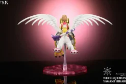 Pegasmon & Takeru Takaishi & Nefertimon & Kari Kamiya - Digimon Resin Statue - DMX Studios