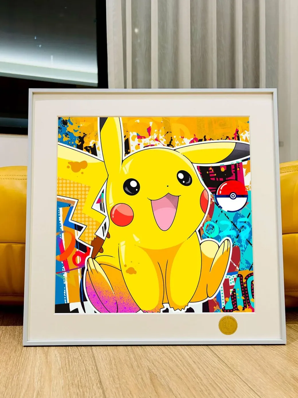Pikachu 2.0 Decorative Painting - Pokemon - Xingkong Studio