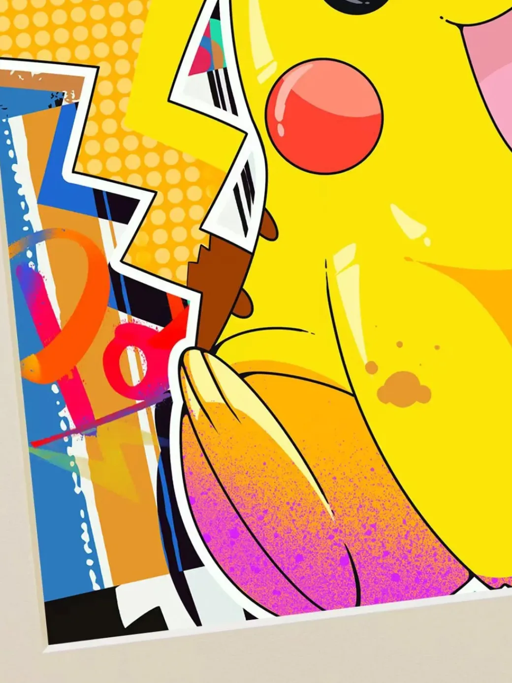 Pikachu 2.0 Decorative Painting - Pokemon - Xingkong Studio
