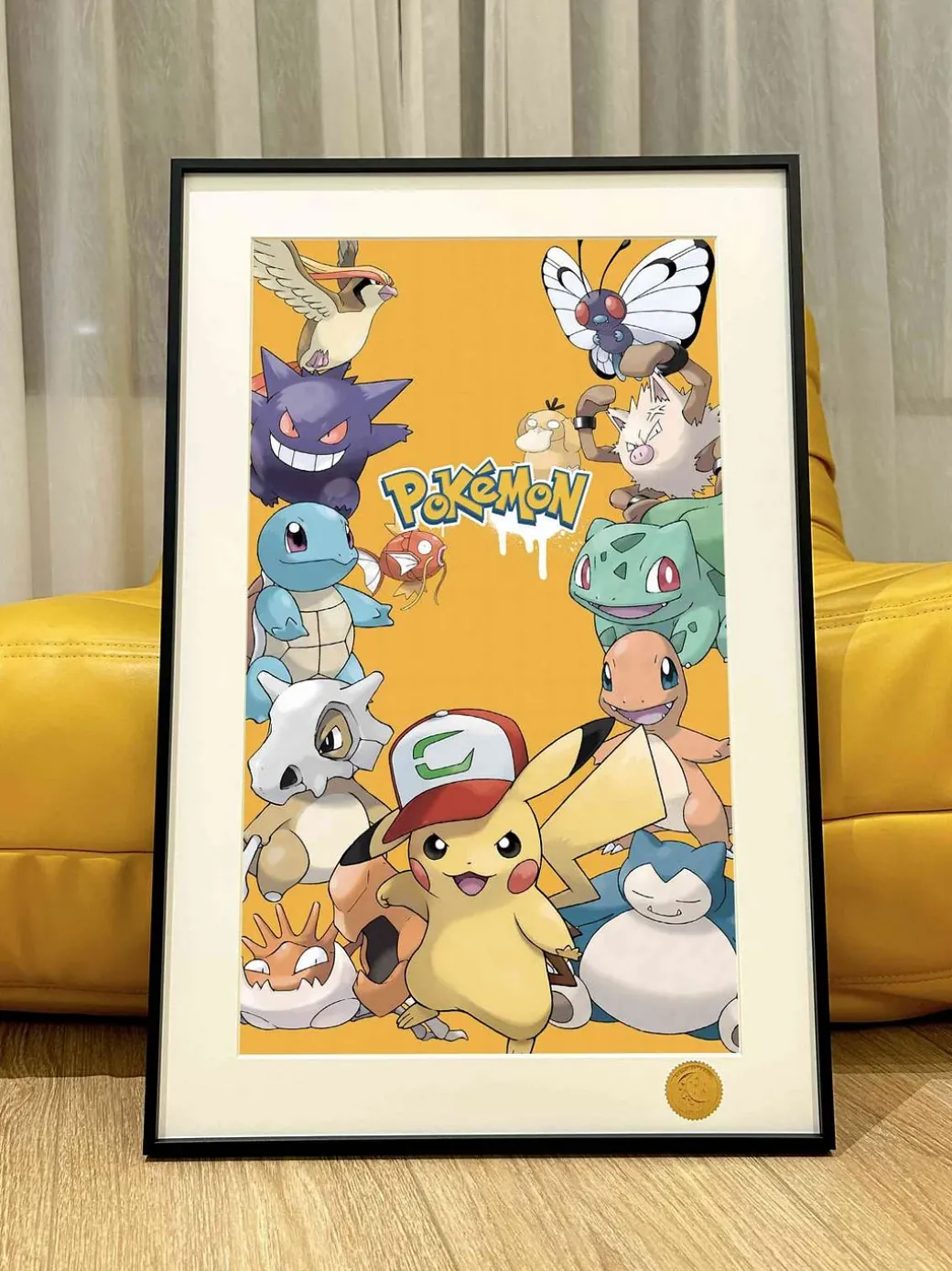 Pikachu & Friends Decorative Painting - Pokemon - Xingkong Studio