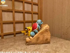 Pikachu & Squirtle Running - Pokemon Statue - XiaoDingDang Studio