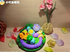 Pikachu Camping on Island - Pokemon Statue - XiaoDingDang Studio