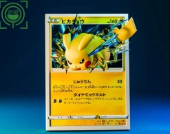 Pikachu Coming Out From Pokemon Card 2.0 - Pokemon Resin Statue - GEISHA Studio