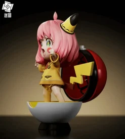 Pikachu Cosplay Anya Forger - Pokemon SPY X FAMILY Resin Statue - MiTu Studio