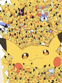 Pikachu Decorative Painting - Pokemon - Xingkong Studio