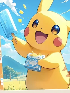 Pikachu Store Decorative Painting - Pokemon - Xingkong Studio
