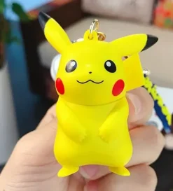 Pikachu/Bulbasaur/Charmander/Squirtle/Psyduck/Jigglypuff - Pokemon Key Chains - Official