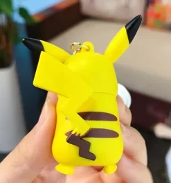 Pikachu/Bulbasaur/Charmander/Squirtle/Psyduck/Jigglypuff - Pokemon Key Chains - Official
