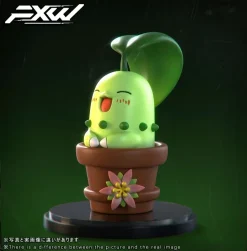 Planting a Chikorita - Pokemon Resin Statue - FXW Studio