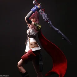 Play Arts Kai Movable Lightning - (FF13) Final Fantasy XIII Official Statue - Square Enix
