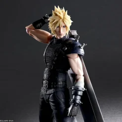 Play Arts Kai Movable Remake Cloud Strife - (FF7) Final Fantasy VII Official Statue - Square Enix