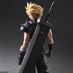 Play Arts Kai Movable Remake Cloud Strife - (FF7) Final Fantasy VII Official Statue - Square Enix