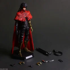 Play Arts Movable Remake Vincent Valentine  - (FF7) Final Fantasy VII Official Statue - Square Enix