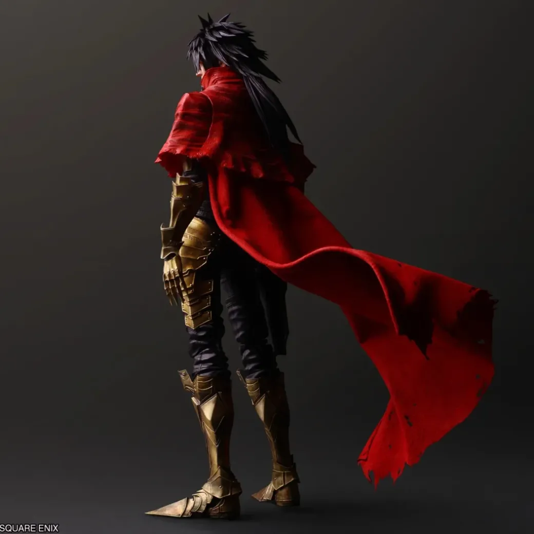 Play Arts Movable Remake Vincent Valentine - (FF7) Final Fantasy VII Official Statue - Square Enix