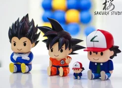 Playful Series 002 Son Goku & 003 Vegeta - Dragon Ball Resin Statue - SAKURA Studio