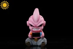 Playing Game Angry Little Buu - Dragon Ball Statue - TaiYangMoWan Studio