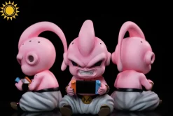 Playing Game Angry Little Buu - Dragon Ball Statue - TaiYangMoWan Studio
