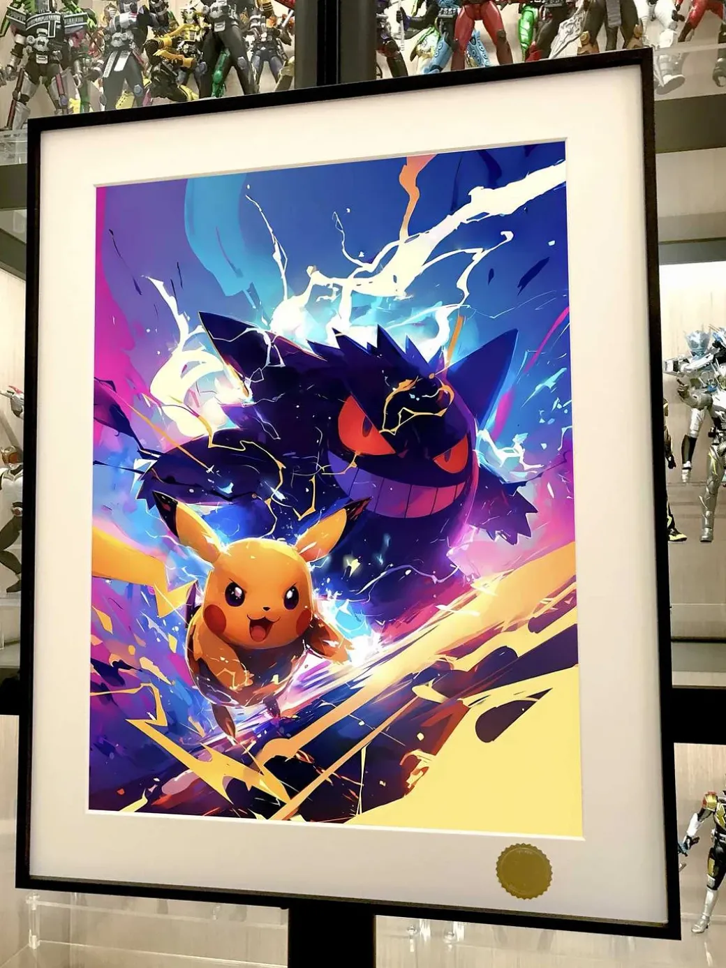 Pokemon Attack Decorative Painting - Pokemon - Xingkong Studio