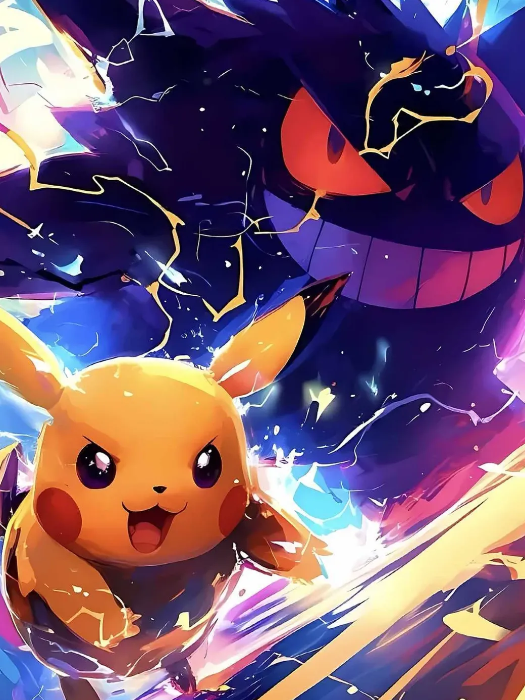 Pokemon Attack Decorative Painting - Pokemon - Xingkong Studio