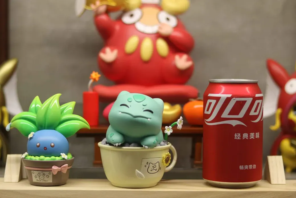 Pokemon Bonsai Series 001 Bulbasaur & Oddish Bonsai - Pokemon Resin Statue - BBD-Studios