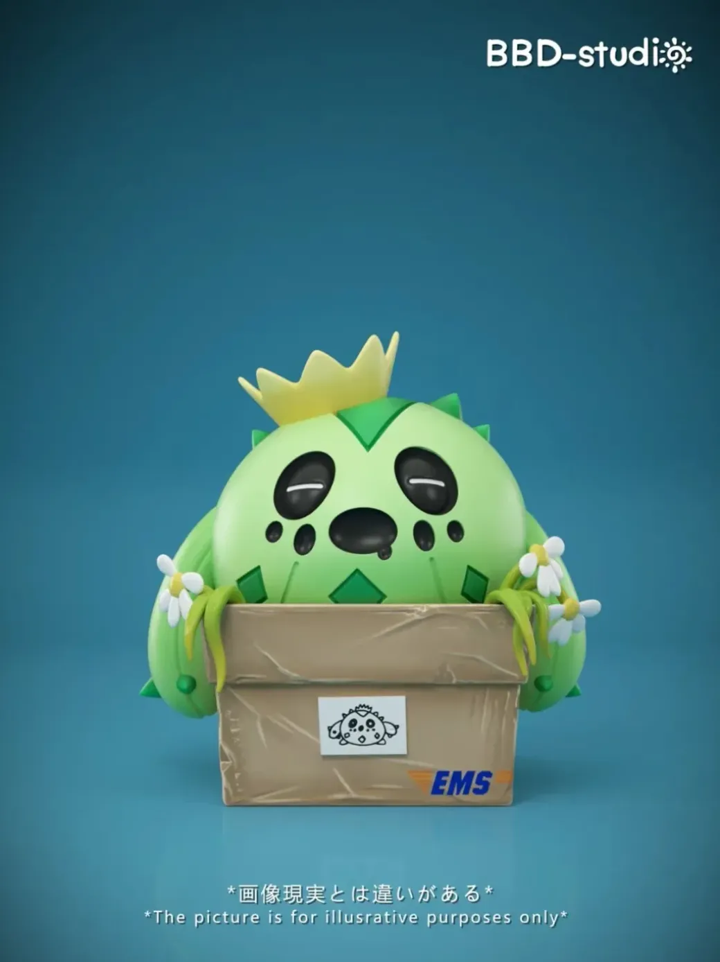 Pokemon Bonsai Series 005 Cacnea - Pokemon Statue - BBD-Studios
