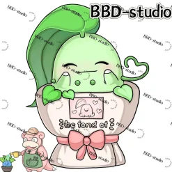 Pokemon Bonsai Series 002 Chikorita Bonsai - Pokemon Statue - BBD-Studios