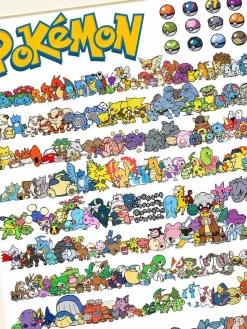 Pokemon Collection Decorative Painting - Pokemon - Xingkong Studio