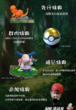 Pokemon Collection Series 002 The Original Ash Ketchum - Pokemon Resin Statue - A.M. Sandsculpture Studios