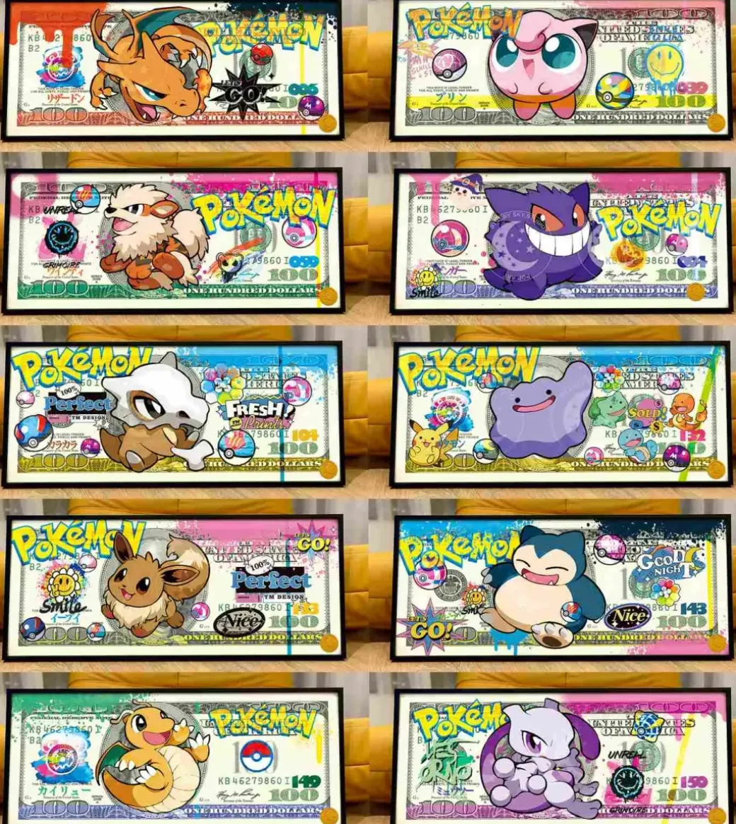 Pokemon Dollar 002 Decorative Painting - Pokemon - Xingkong Studio