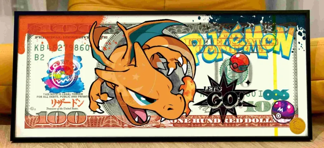 Pokemon Dollar 002 Decorative Painting - Pokemon - Xingkong Studio