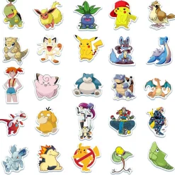 Pokemon 50pcs Sticker Series 001 - Free Shipping - Pokemon