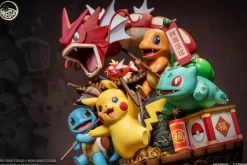 Pokemon Scene Series 001 New Year & 002 Christmas - Pokemon Resin Statue - MEGA SPAC Studio