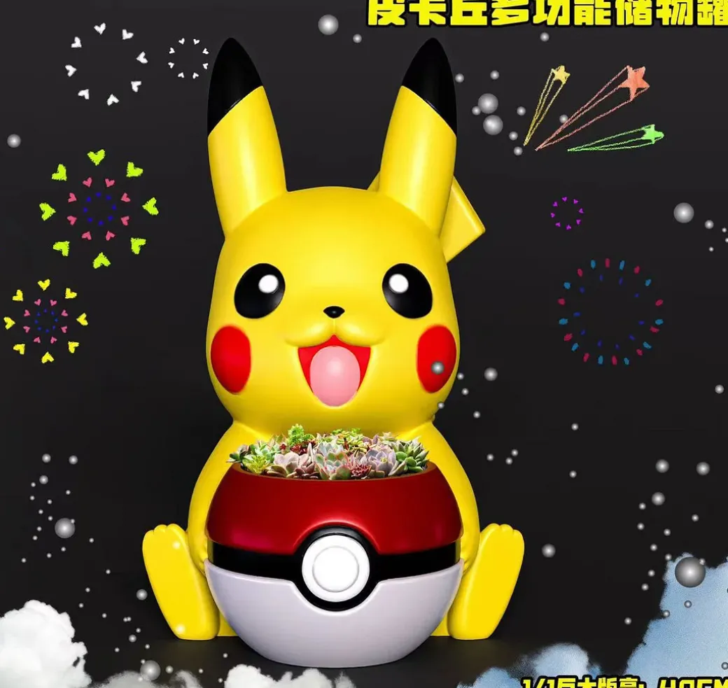 Pokemon Series Multi-functional storage jar Pikachu - Pokemon Resin Statue - PSD Studios