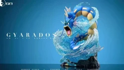 Pokémon Brilliant Diamond Series 005 Gyarados - Pokemon Resin Statue - Gene Studios