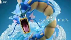 Pokémon Brilliant Diamond Series 005 Gyarados - Pokemon Resin Statue - Gene Studios