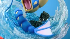 Pokémon Brilliant Diamond Series 005 Gyarados - Pokemon Resin Statue - Gene Studios