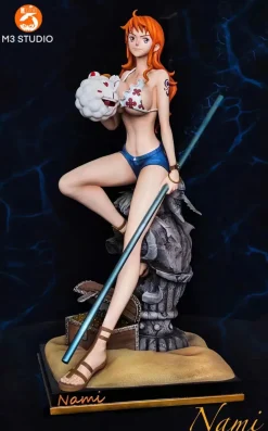 POP & 1/4 Scale Nami - ONE PIECE Resin Statue - M3 Studios