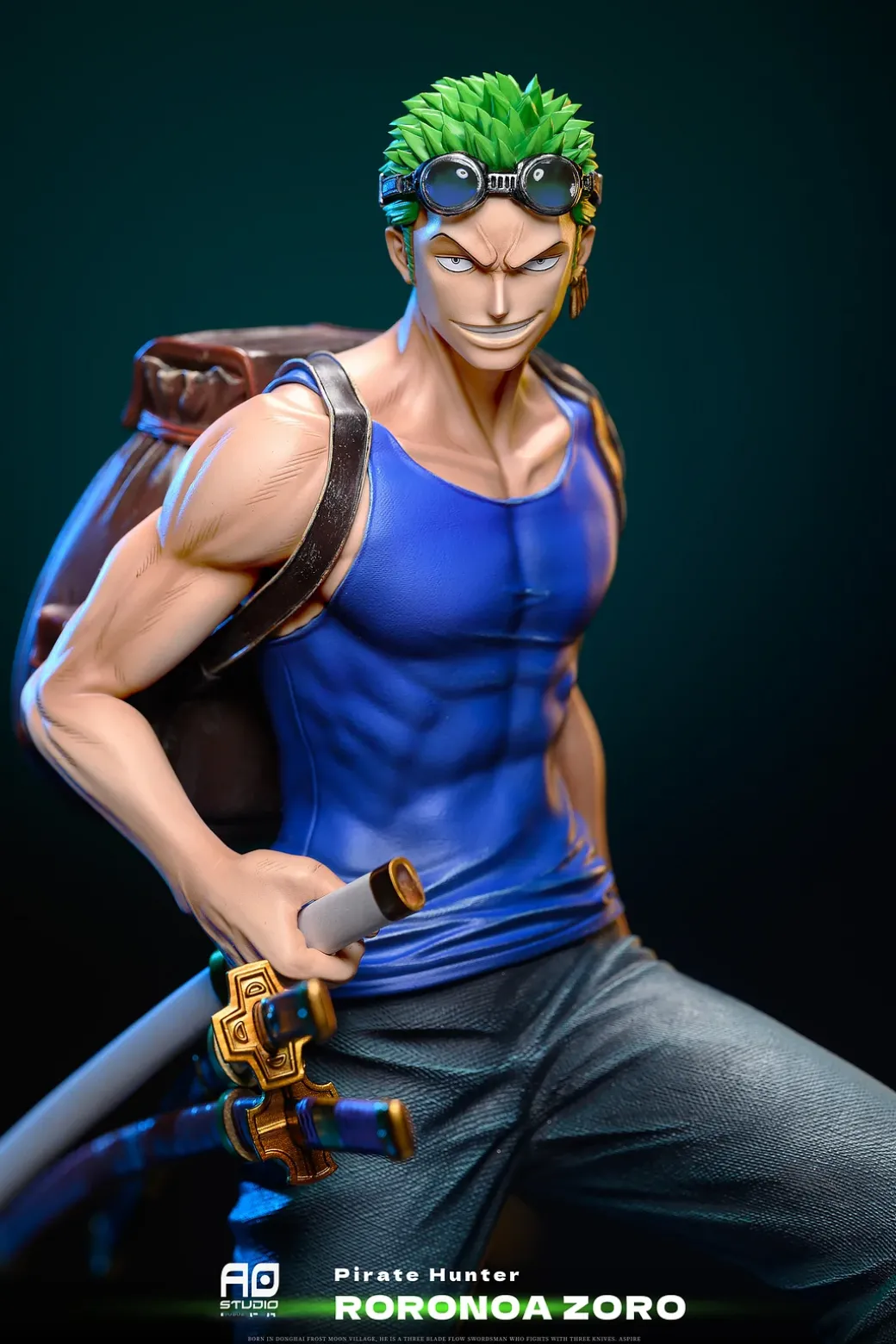 POP & 1/6 Scale Skypiea Arc Roronoa Zoro - ONE PIECE Resin Statue - AO Studios
