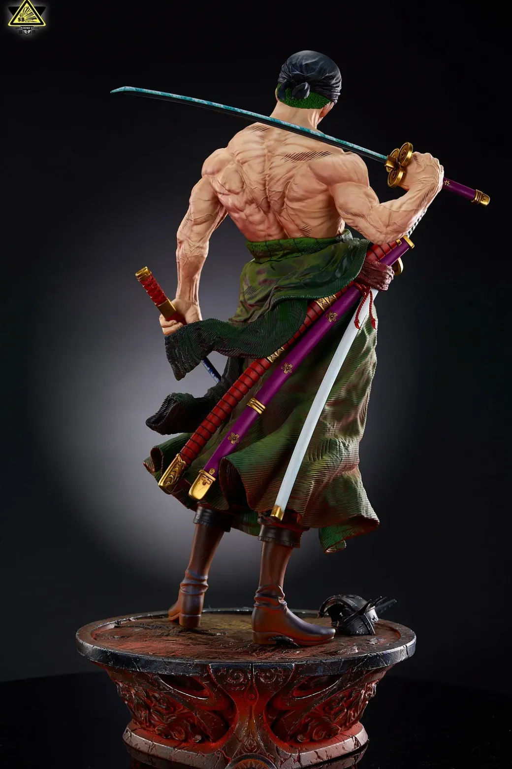POP & 1/4 Scale Standing Roronoa Zoro - ONE PIECE Resin Statue - Super Bomb Studio