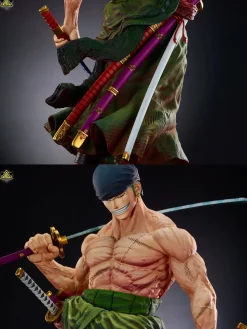 POP & 1/4 Scale Standing Roronoa Zoro - ONE PIECE Resin Statue - Super Bomb Studio