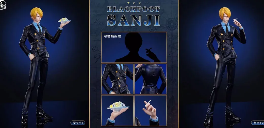 POP & 1/6 Scale Two Years Before Sanji - ONE PIECE Statue - ShiYi Studio