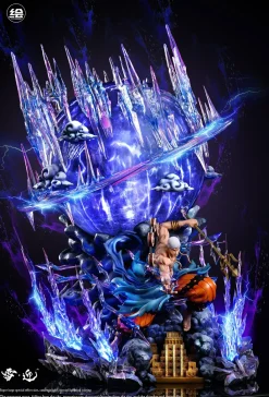 POP & Deluxe Ver. Enel - ONE PIECE Resin Statue - T-H Studios