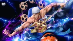 POP & Deluxe Ver. Enel - ONE PIECE Resin Statue - T-H Studios