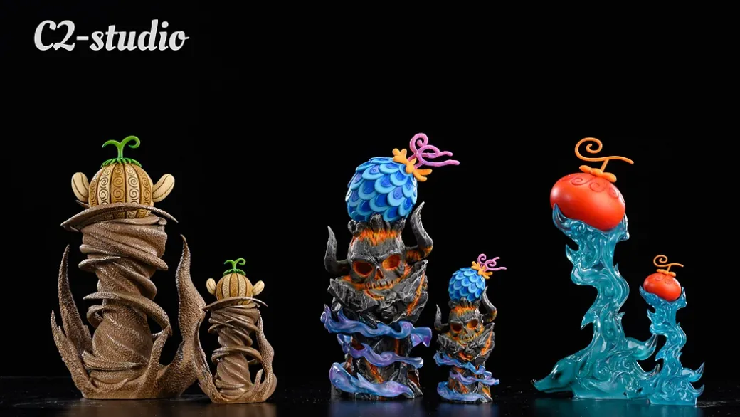 POP & Small & Big Scale Dog-Dog Fruit - ONE PIECE Resin Statue - C2 Studio