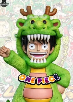 POP & WCF MAX Scale Dragon Year Monkey D. Luffy - ONE PIECE Resin Statue - Warhead Studios