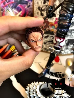 POP MAX Scale Charlotte Katakuri & Folding Screen - ONE PIECE Resin Statue - Black Studios
